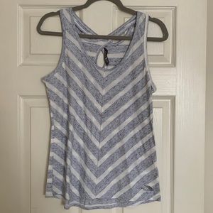The North Face striped tank top, size medium